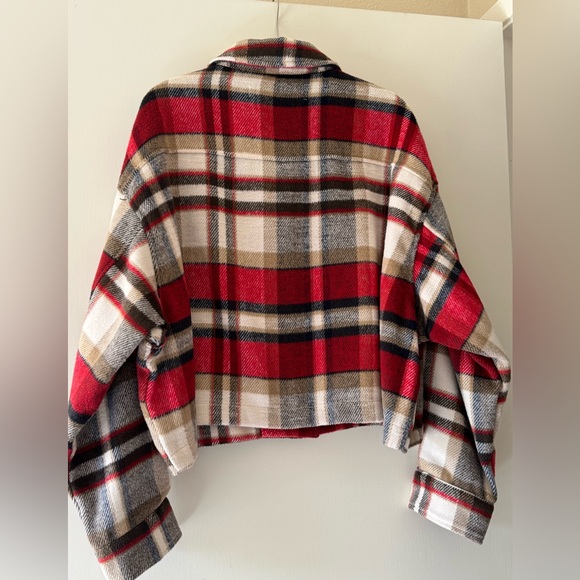 Oversized Flannel Jacket - Picture 4 of 4